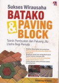 SUKSES WIRAUSAHA BATAKO & PAVING BLOCK